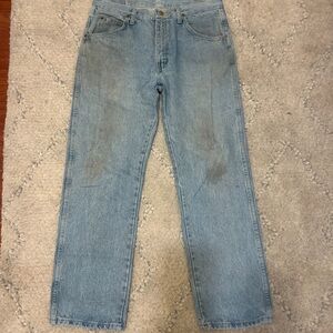 Wrangler Men's Denim Straight Jeans